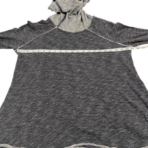 Free People Beach Cocoon Cowl Neck Pullover Gray Top Size XS/S - Picture 6 of 7
